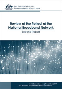 Cover of Rollout of the National Broadband Network  Second Report