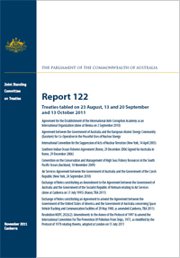 Cover of Treaties report